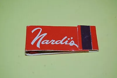 Nardi's In Kansas City KS Vintage Front Strike Full 10 Match Midget Matchbook • $4.75