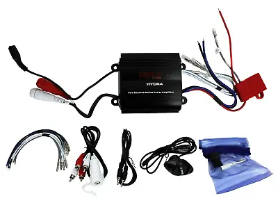 PLMRMP3B 800W 4-Channel Waterproof Micro Marine Amplifier Amp Stereo • $65.99