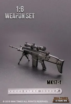 MK17 Black Rifle Weapon Set F - MINT IN BOX • $36.10