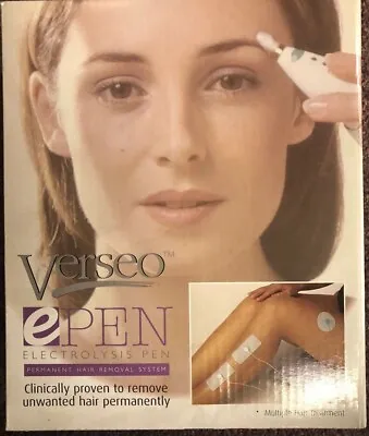 Verseo EPen Permanent Hair Removal System Painless No Waxing Electrolysis • $69.99