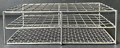 Stainless Steel 72 Holes Test Tube Vial Wire Mesh Laboratory Racks • $22