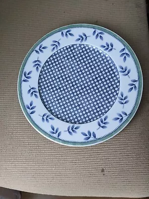 Villeroy Boch 8” Switch 3 Castell Blue & White Checkerboard Plate • $24.50