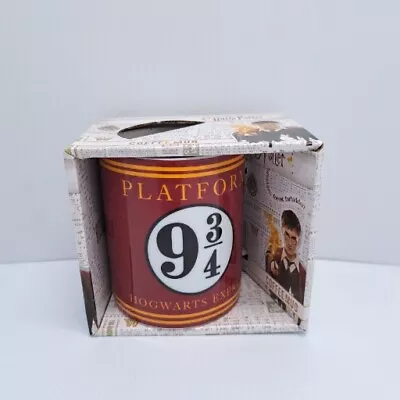 Collectable Harry Potter Ceramic Coffee Mug New Platform 9 3/4 Licensed MB1 • $24.95