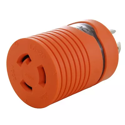 30A 250V NEMA L14-30 Male Plug To 20A 250V NEMA L6-20 Female Connector Adapter • $38.99