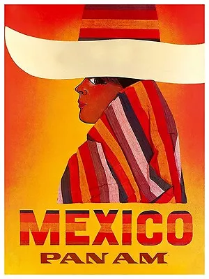 Art Mexico Travel Poster Rare Hot New Original 12x16  TR157 • $13.99