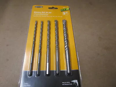 WARRIOR Masonry Drill Bit Set 5 Piece • $11.99