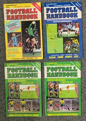 £10 • Buy Football Books Marshall Cavendish Football Handbook Part 2, 3 & 4 ( 2 Copies)