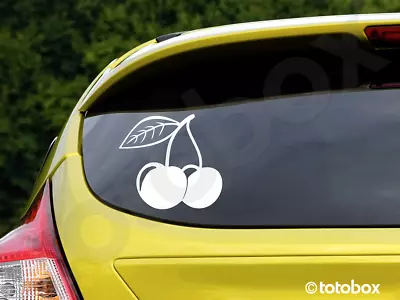 Cherries Decal Sticker Car Auto Window Door Wall Laptop Decal • $4.50