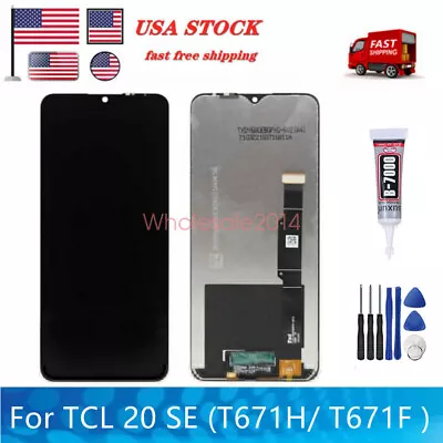 For TCL 20 SE T671O T671H T671F LCD Display Touch Screen Digitizer Assembly US • $23.84