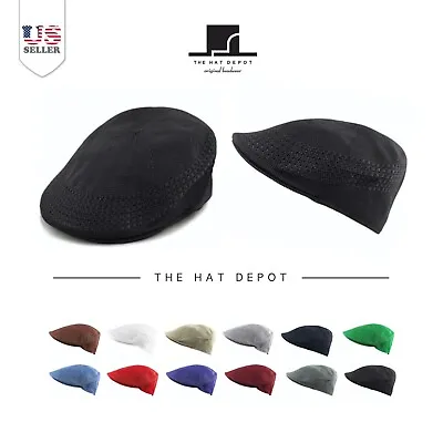 $11.99 • Buy Newsboy Hat - The Hat Depot Classic Mesh Newsboy Ivy Hat