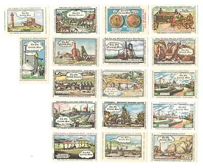 17 Soviet Latvia Matchbox Labels M/f Baltija Made For CORNISH MATCH CORNWALL • $9.99