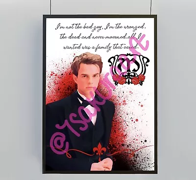 The Originals Print Art Print Poster Vampire Diaries TVD Kol Mikaelson TVD • £9.99