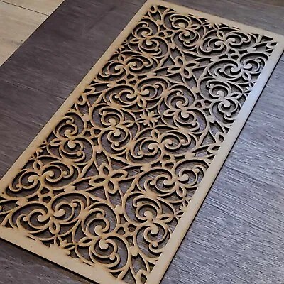 Manor House Floral Decorative Screen Radiator Cabinet Panel 2FTx4FT 3mm 6mm 0144 • £58
