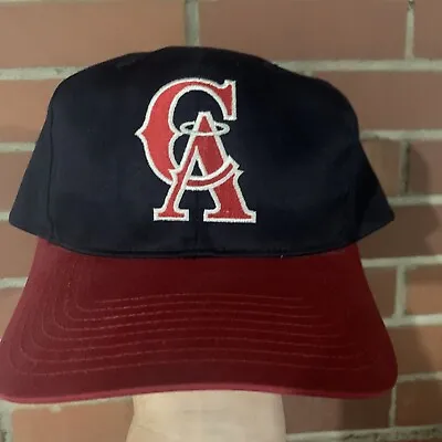 Vintage Los Angeles California Angels 80s 90s MLB Baseball SnapBack Hat Cap • $34