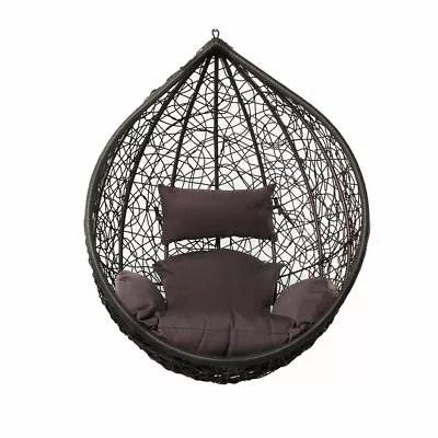 Large Indoor/Outdoor Hanging Swinging Egg Chair ONLY For Garden Balcony Patio -A • $195