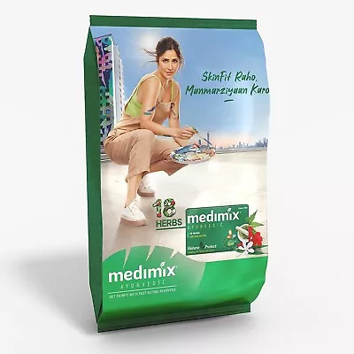 Medimix Ayurvedic Classic 18 Herbs Bathing Soap 10 Gms (Combo Pack Of 60) • $19.95