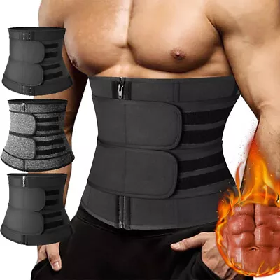 Fajas Para Adelgazar Reductoras Men Abdomen Faja De Ejercicio Para Hombres Gym • $7.99