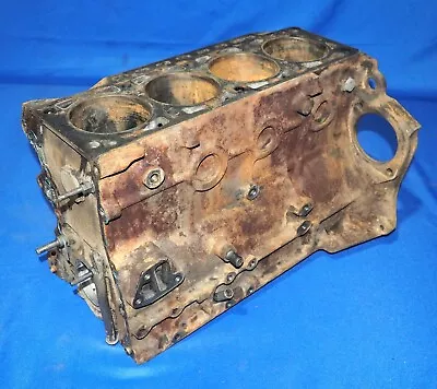 1972-1974 BMW 2002tii Bare Engine Block W/Mains 2.0L I4 M10 OEM *Needs Work* • $599.95