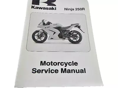 Oem Kawasaki 2008 Ninja 250r Service Manual 99924-1391-01 • $25
