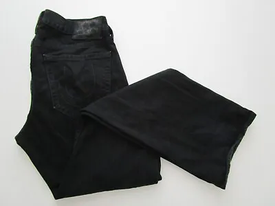 Mens 36x36 True Religion Bobby Black Straight Jeans • $55