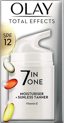$35.07 • Buy Olay Total Effects 7-in-1 Moisturiser+Sunless Tanner Of Sunshine ,50ml