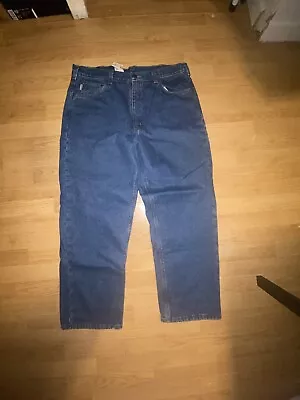 Men's Fleece Lined Carhartt Jeans-38x30-minor Defects • $7.20