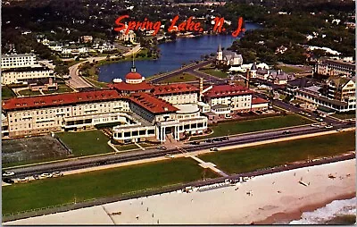 Aerial View The Monmouth Hotel Spring Lake New Jersey NJ Unposted Postcard • $10.95