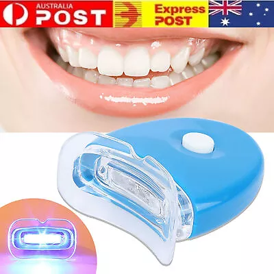 Blue LED Teeth Whitening Accelerator Light Dental Laser Lamp Light Dental Tool • $9.89