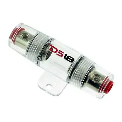 DS18 FHSAGU AGU Glass Inline Fuse Holder Car Stereo Amp Install 4 8 10 Ga Gauge • $8.95