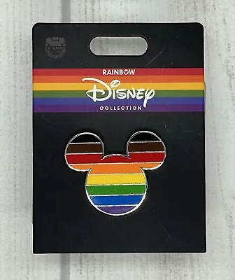 Mickey Mouse Icon Pin – Intersectional Flag – Rainbow Disney Collection - New • $13.99