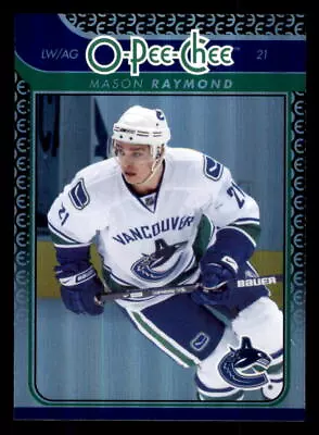 2009-10 O-Pee-Chee Rainbow #439 Mason Raymond Vancouver Canucks • $1.59