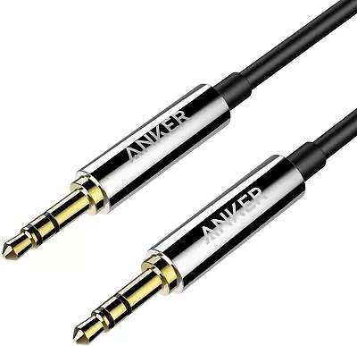 Anker 3.5mm Premium Audio Cable (1.2M) AUX Cable Headphones IPod IPhone • $29.62