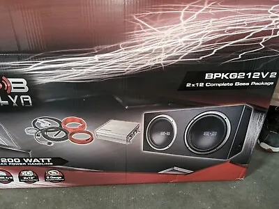 Belva BPKG212V2 12  1200W Enclosed Subwoofer With Amplifier - Black • $150