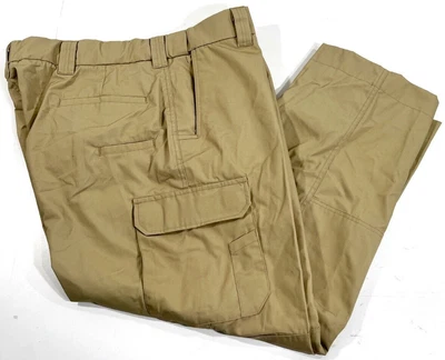 $26 • Buy NWOT ELBECO MENS 44x30 RIPSTOP ADU CARGO PANTS E5702R KHAKI