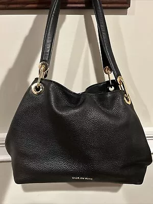 Black Michael Kors Handbag With Gold Hardware Pre(loved)owned • $8.99