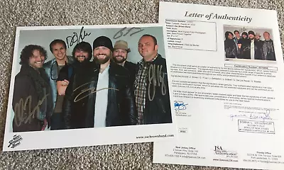 Zac Brown Band Signed Official Promo Photo JSA COA - NICE AUTOGRAPHS No CD Vinyl • $349.99