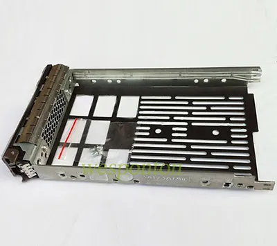 3.5  SAS SATA Hard Drive Tray Caddy Sled For Dell PowerEdge R410 R610 R710 F238F • $10.98