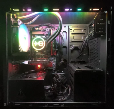 $825 • Buy Intel I9 12 Core 16G RAM 3TB HDD RGB Gaming PC Office Desktop WIN 10 Pro