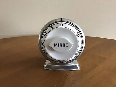 Vintage Robert Shaw MIRRO Aluminum 60 Minutes Kitchen Timer Works Excellent • $25