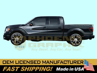 Compatible With 2012 Ford F150 Harley Davidson Truck Decals Stripes 2-Color! • $229