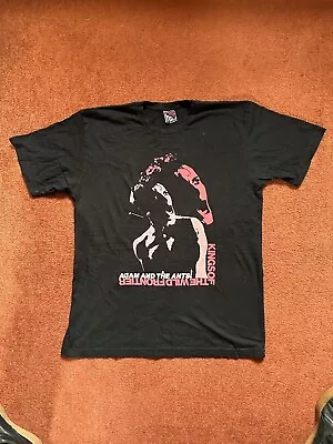 Adam And The Ants Kings Of The Wild Frontier Tshirt Size L Chaser Made In USA • £25