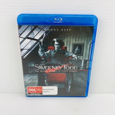$7.99 • Buy Sweeney Todd The Demon Barber Of Fleet Street Blu-ray Johnny Depp