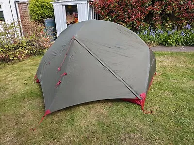 MSR Hubba Hubba NX 2-Person Backpacking Tent - Green - Used Excellent Condition • £235