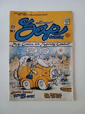 All New Zap Comix No. 1 By R. Crumb Rare • $37.50
