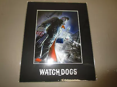 Official Promo Watch Dogs Lithograph Laser Cel Midnight Launch PS5 PS4 Xbox One • $15