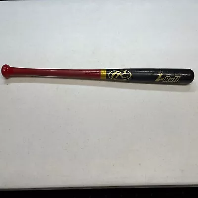 Rawlings Adirondack T-Ball  25  Wooden Bat Made In USA Red Gold & Black • $25
