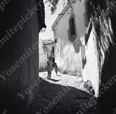 A18  Original Negative 1974 Mexico Taxco Alley Street Scene 990a • $9.25