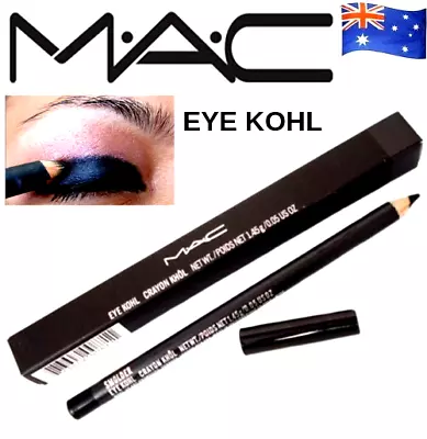 Brand NEW IN BOX M·A·C Cosmetics EYE KOHL Eyeliner Pencil MAC SMOLDER Black A1+ • $7.82