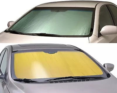 Chevrolet SILVER GOLD Custom Fit Sun Shade Heat Windshield SunScreen Shield L-Z • $51.99