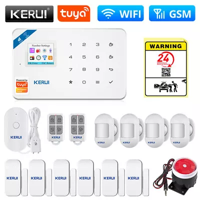 $80.99 • Buy Wireless Alarm System Smart Home Touch Keyboard House Burglar Security Tuya APP